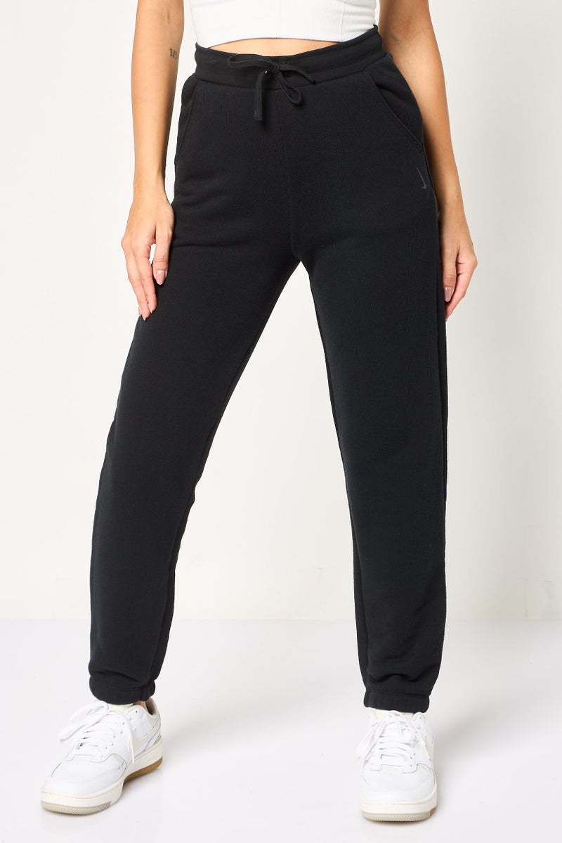 Nike Women Therma Fit Yoga Sweatpants, Black - Image 1